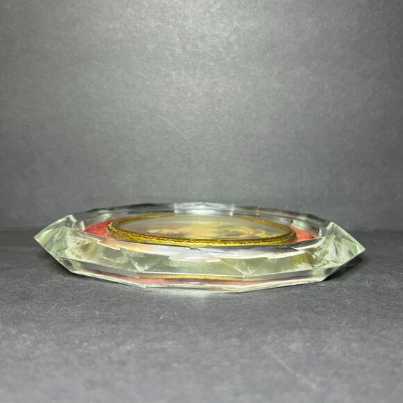 VTG Cameo Creation Countess of Blessington Sir Thomas Lawrence Glass Portrait - Picture 4 of 6